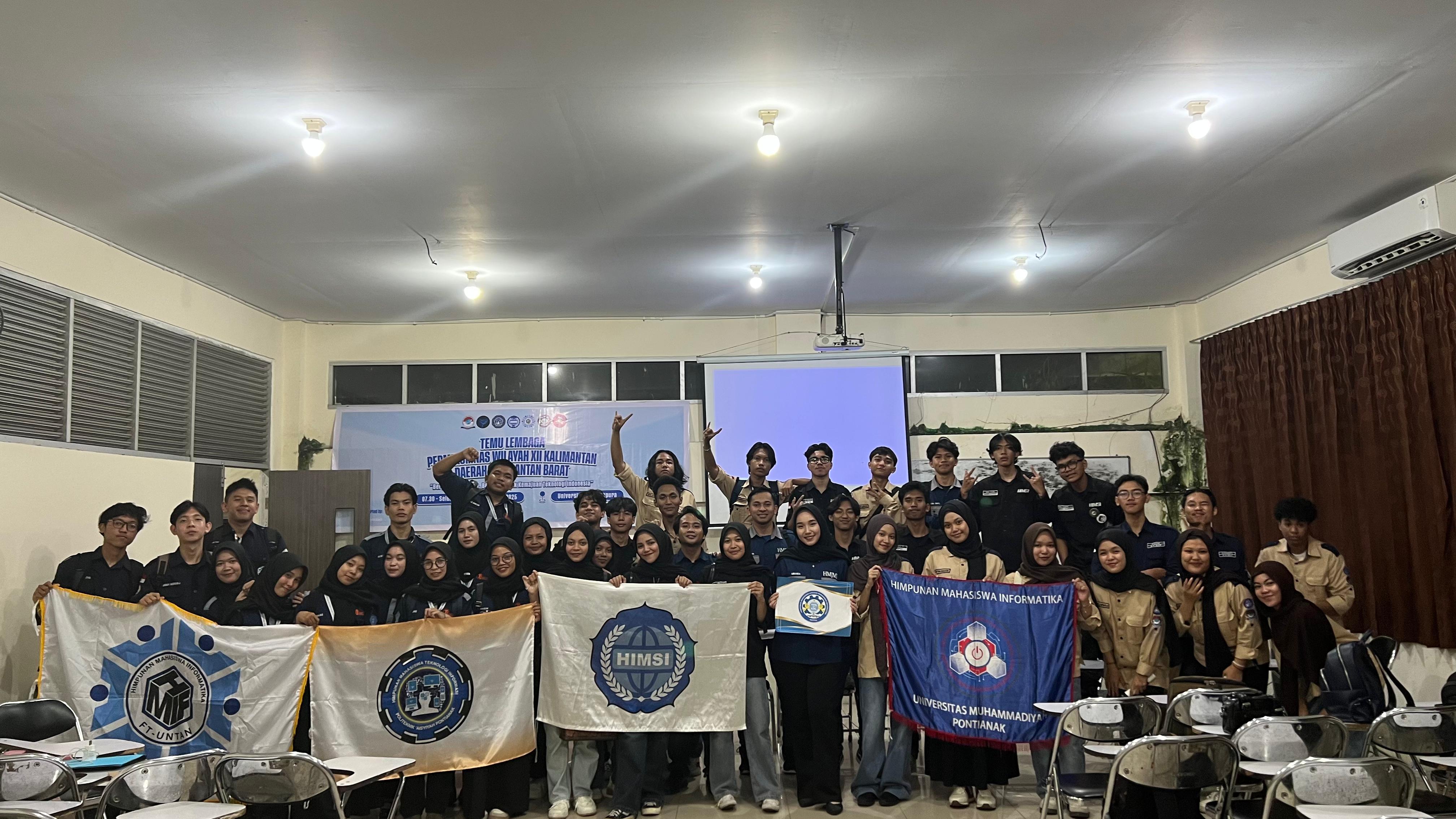 Institutional Gathering of the National Association of Informatics and Computer Students Region XII Kalimantan, West Kalimantan Area Carrying the Theme: “Moving Together, Empowered for Indonesia’s Technological Advancement”