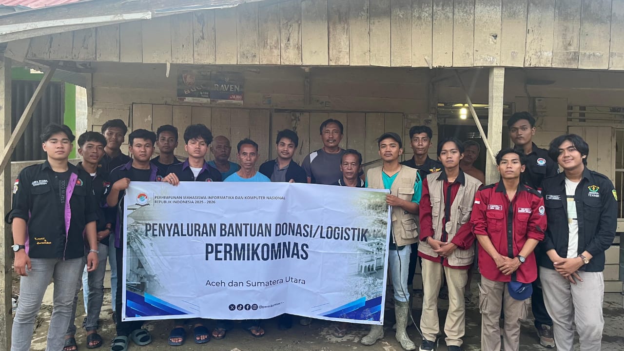 DISTRIBUTION OF DONATIONS FOR FLOOD DISASTER IN SUMATRA AND ACEH